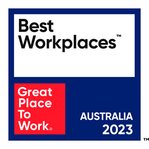 2023 Australia Best Workplaces Badge